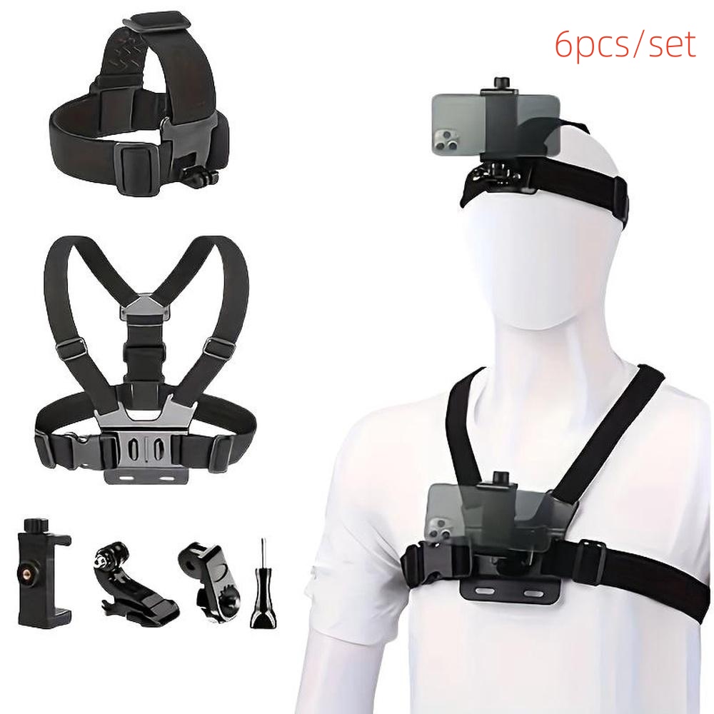Accessories Kit Head Chest Str - Webcam Stand Clip review and price