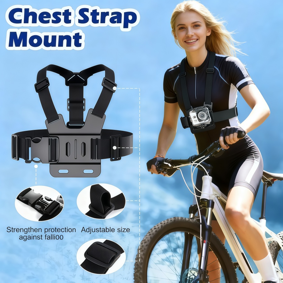 Accessories Kit Head Chest Str - Webcam Stand Clip review and price