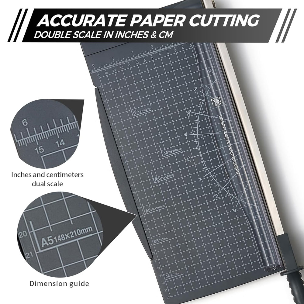 12-Inch Guillotine Paper Cutte - Paper Cutting Guillotine review and price