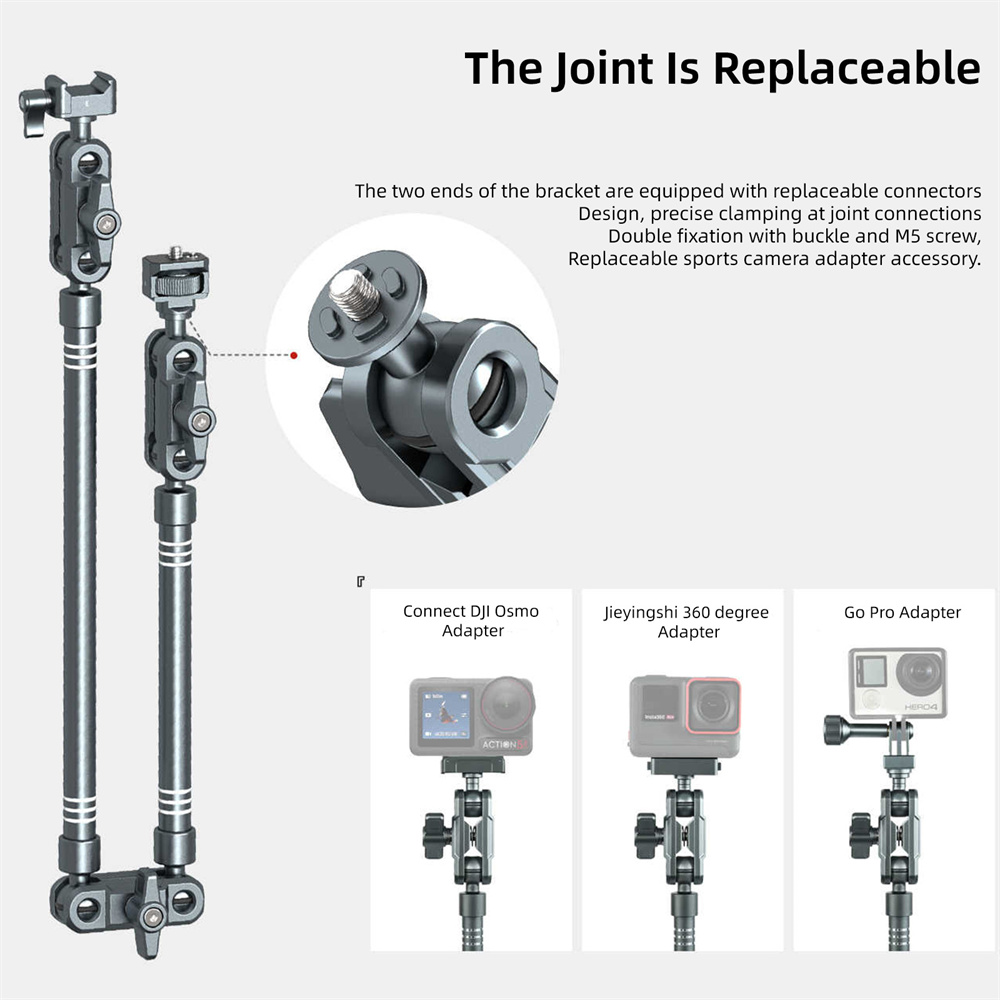 LEAPLIGHT Magic Arm W Clamp, O - Webcam Stand Clip review and price