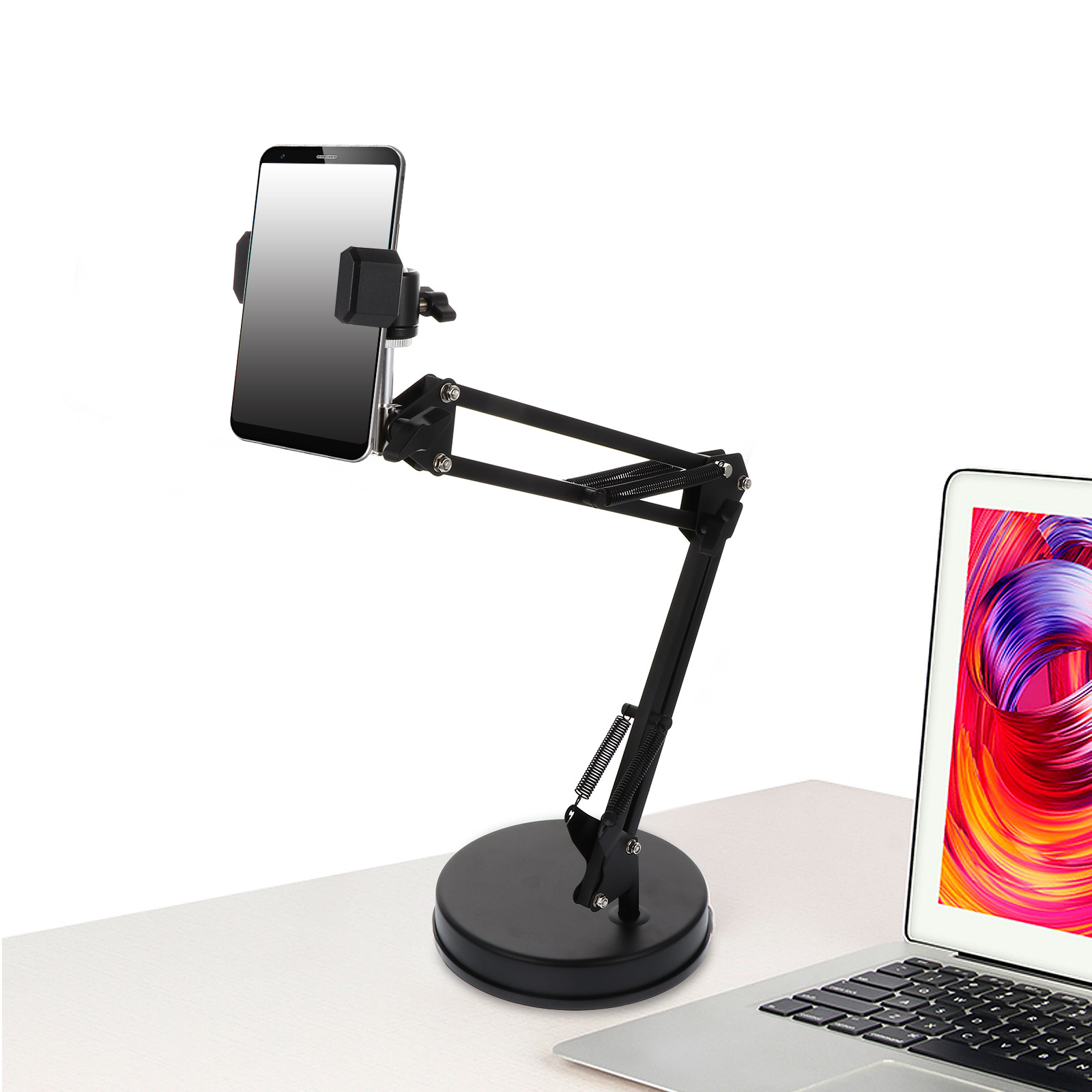 1Set Camera Stand Iron Suspens - Webcam Stand Clip review and price